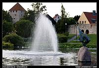 Visby at night